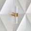 Anson - Console Cabinet - Silver / Champagne