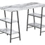 Computer Desk For Home Office, Laptop, Storage Shelves, Contemporary & Modern