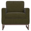 Accent Chair With Track Arm Design