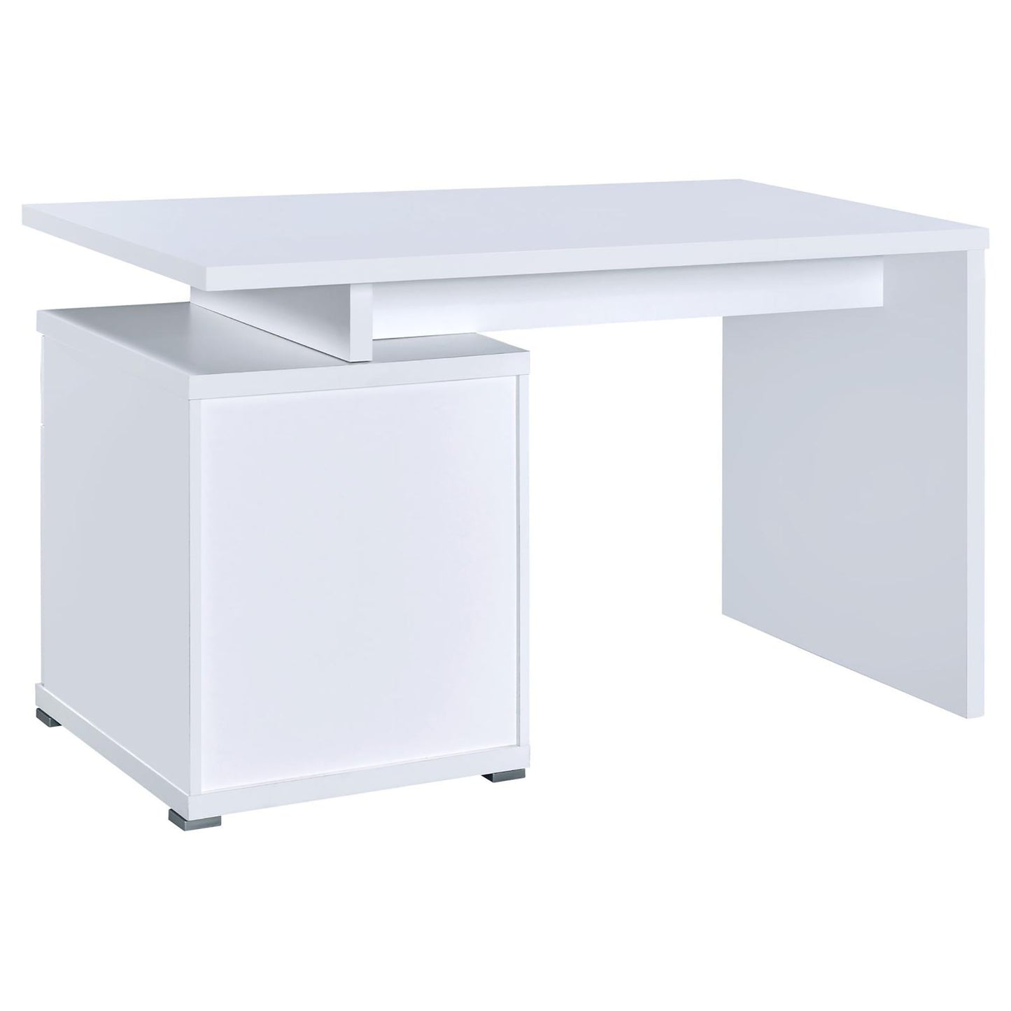 2 Drawer Reversible Office Desk With Modular Design