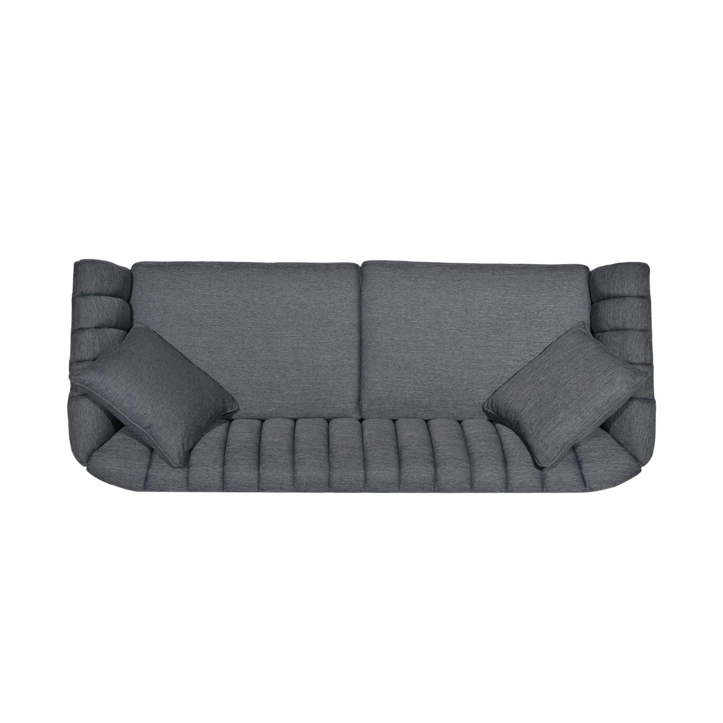 Contemporary 3 Seater Sofa With Accents