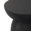 Boyd - Ribbed Accent Table - Black