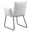 Donica - Upholstered Dining Arm Chair (Set of 2) - Light Gray