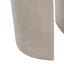 Outdoor Round With U Shape Side Table - Light Gray