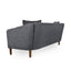 Contemporary 3 Seater Sofa With Accents