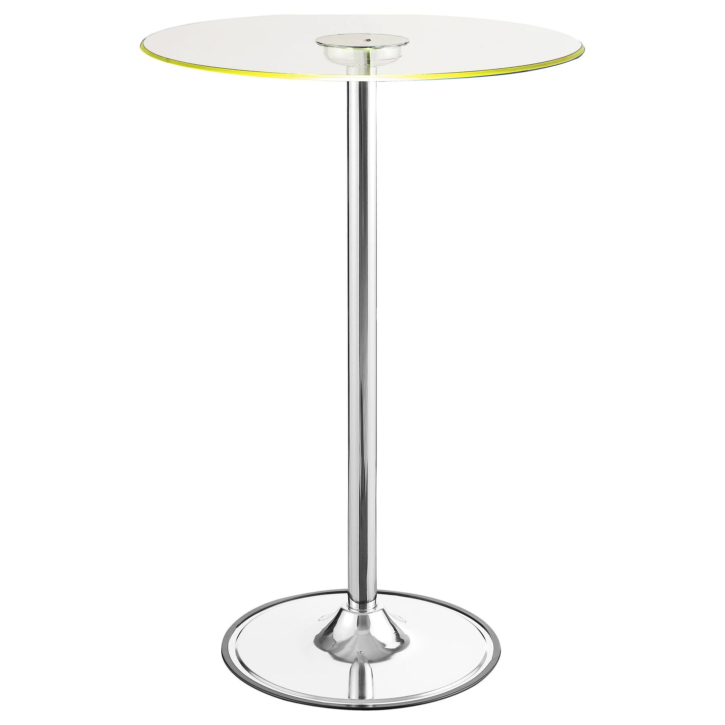 Indra - LED Bistro Table - Chrome