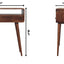 Solid Wood Curved Console Table
