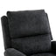 Manual Recliner Massage Chair With Swivel Rocker, 8 Massage Modes, Side Storage Pocket