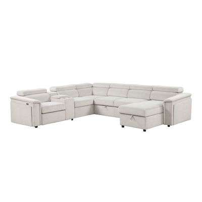 Harvey - Power Recliner Sleeper Sectional