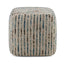 Zoey - Handcrafted Woven Cube Pouf