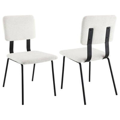 Bixby - Upholstered Dining Side Chair (Set of 2) - White