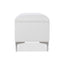 Madelyn - Modern Storage Bench - Bright White Dye