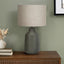 Lighting, Table Lamp, Concrete, Contemporary
