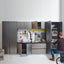 Nova Series - Garage Cabinet Set A With Soft Closing Doors - Metallic Gray