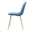 Elegant Dining Chair Set With Fabric
