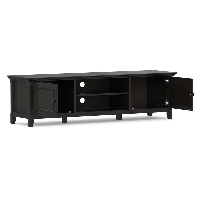 Amherst - Low TV Media Stand - Hickory Brown