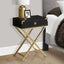 Accent Side Table, Storage Drawer, Stylish Design Contemporary & Modern