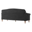 Loveseat Sofa, 2 Seater Couch With Rolled Arms