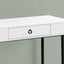 Computer Desk For Home Office, Glossy, Storage Drawer