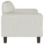 Xana - 2 Piece Upholstered Track Arm Sofa Set - Greige