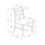 Dining Chair, Dining Room, Side, Upholstered, Transitional (Set of 2) - Black
