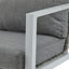 Modern Lounge Chair With Rope Accents And Cushions
