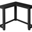 Corner Accent Console Table For Entryway, Unique Design Contemporary & Modern