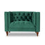 Evelyn - Mid-Century Modern Tufted Back Lounge Chair