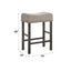 Martha II - 7 Pieces Counter Height Dining Room Set - Gray
