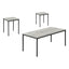 Table Set, Coffee, End, Contemporary, Modern (Set of 3)
