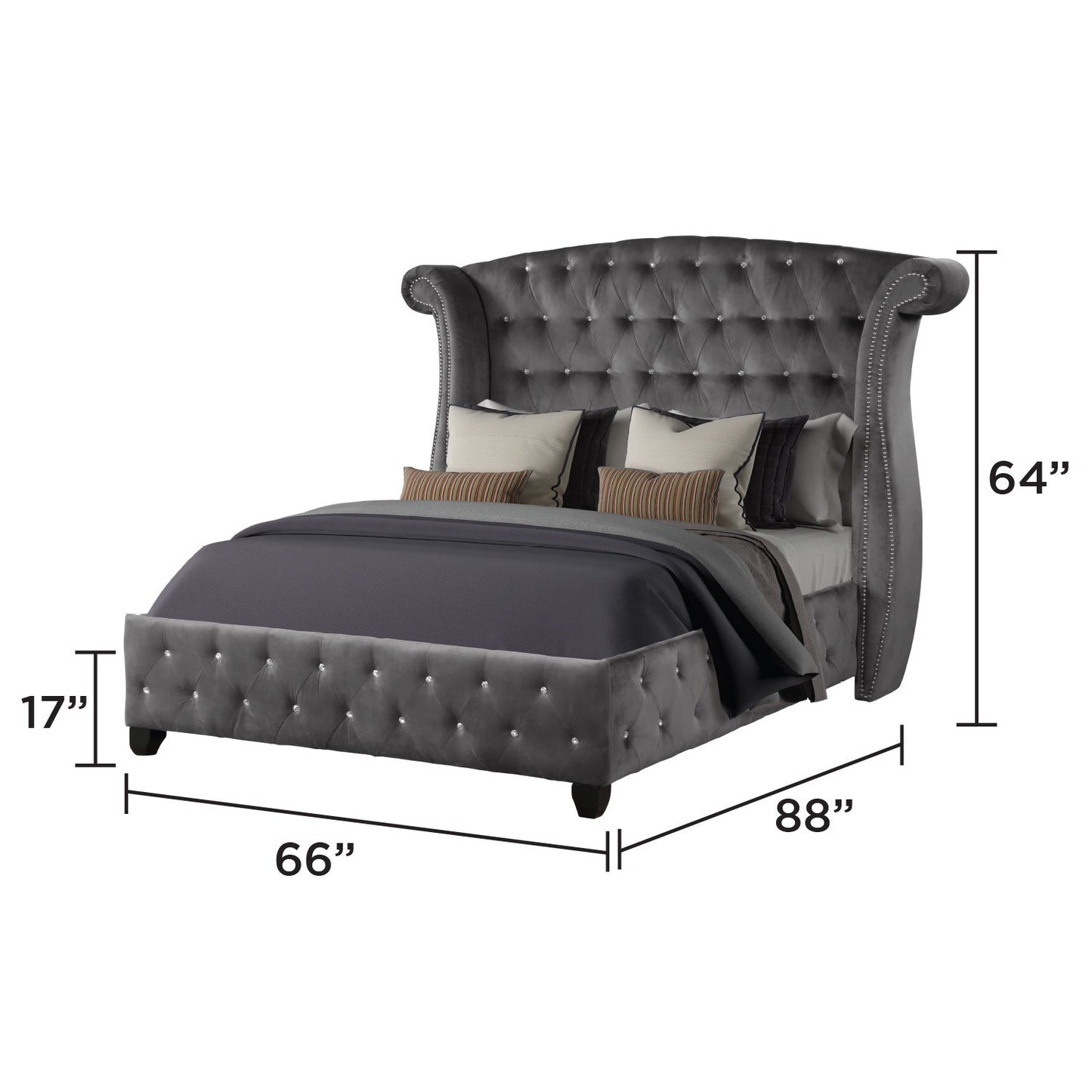 Sophia - Upholstered Bedroom Set