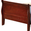 Panel Sleigh Bed