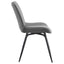 Tufted Swivel Dining Chairs (Set of 2) - Gray