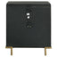 Anser - 3 Drawer Nightstand - Black