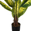 47" Tall, Artificial Plant, Evergreen Tree, Indoor, Faux, Fake, Floor, Greenery, Potted, Real Touch, Decorative - Green / Black