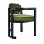 Stylish Indoor Upholstered Wood Dining Chair (Set of 2)