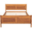 Platform Bed Frame Mattress Foundation Sleigh Bed With Headboard / Footboard / Wood Slat Suppor