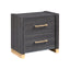 Clifton - 2 Drawer Nightstand - Espresso