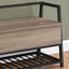 Bench Storage, Rectangular, Contemporary & Modern