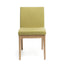 Contemporary Fabric Comfort Dining Chairs (Set of 2)