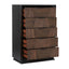 Houston - 5 Drawer Chest - Walnut
