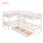 L Shaped Bunk Bed With Drawers