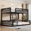 Bunk Bed With Ladder And Safety Guardrails