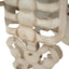Halloween Skeleton Guitar Yard Decoration For Outdoor Porch - Ivory White