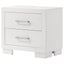 Copper - 2 Drawer Rectangular Nightstand
