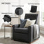 Manual Recliner Chair, 2 Position With 160° Adjustable Backrest For Living Room