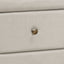 Nightstand, Storage Drawer Versatile Use, Upholstered, Transitional