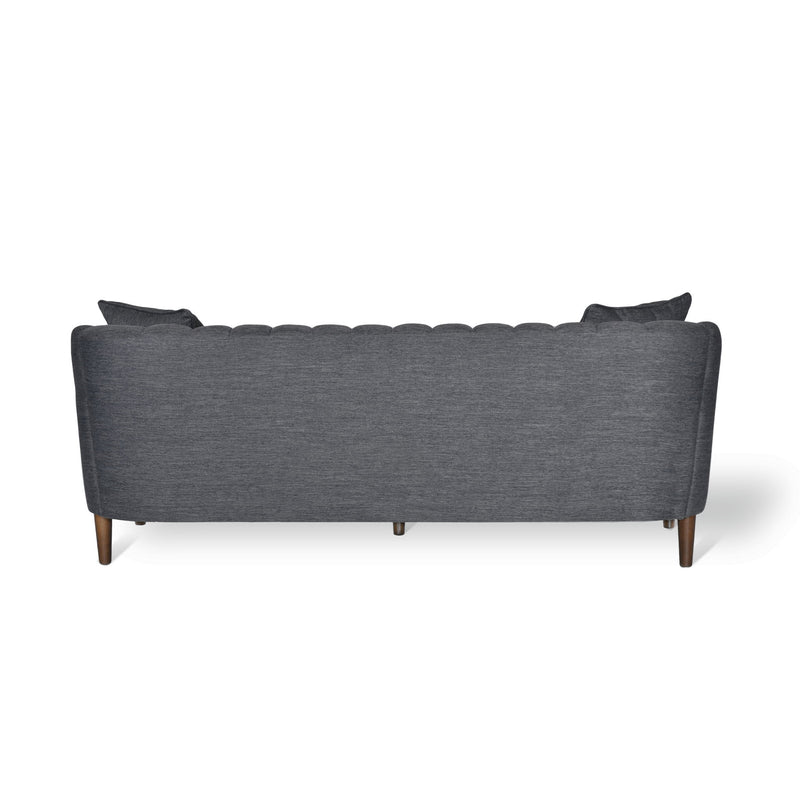 Contemporary 3 Seater Sofa With Accents
