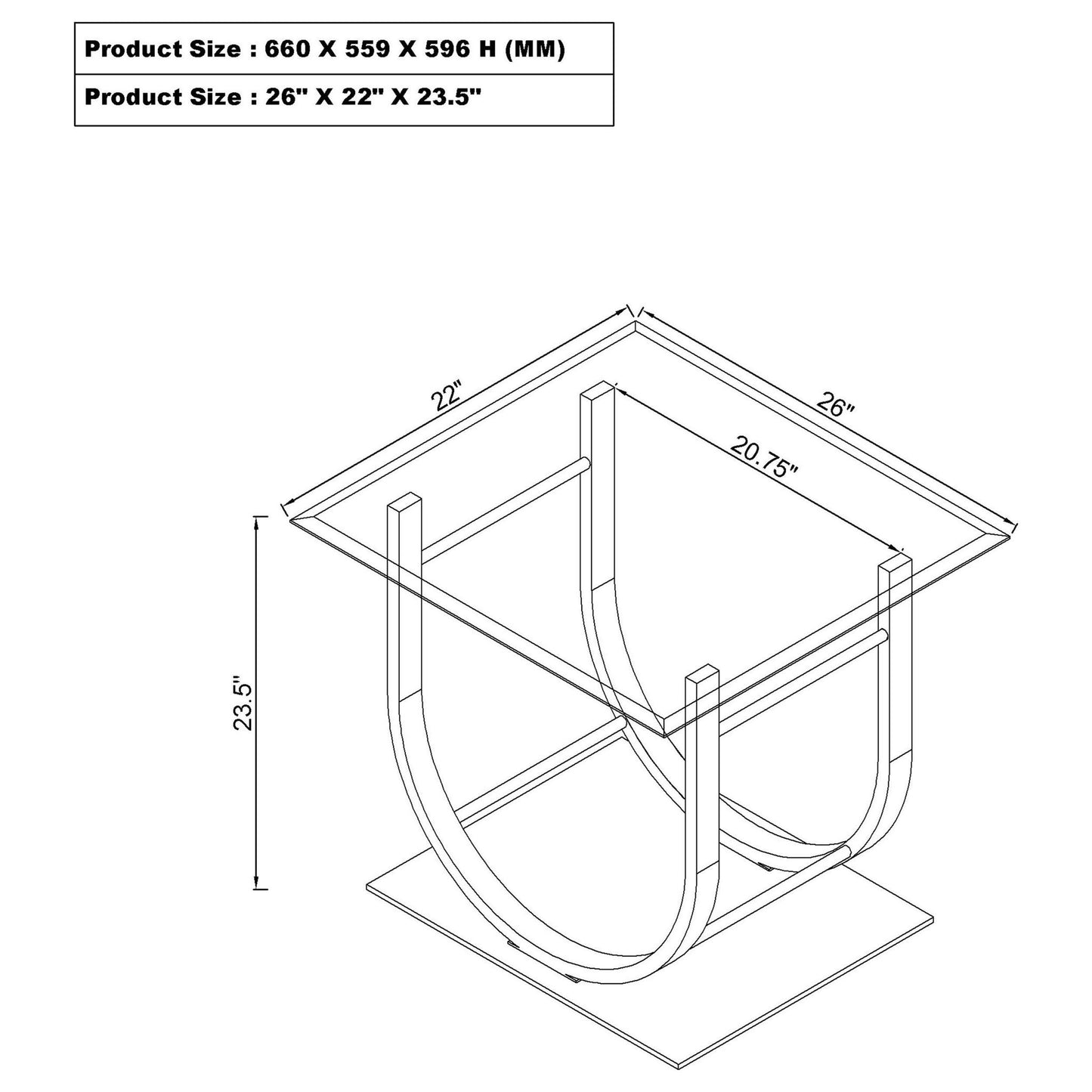 Amelia - U Shaped Table
