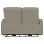 Manual Reclining Loveseat With Dual Seating Support For Living Room